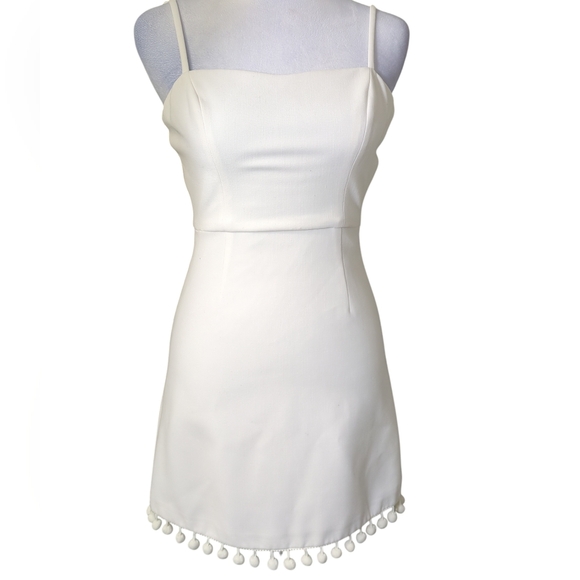 French Connection Dresses & Skirts - French Connection Cream Mini Dress Size 0